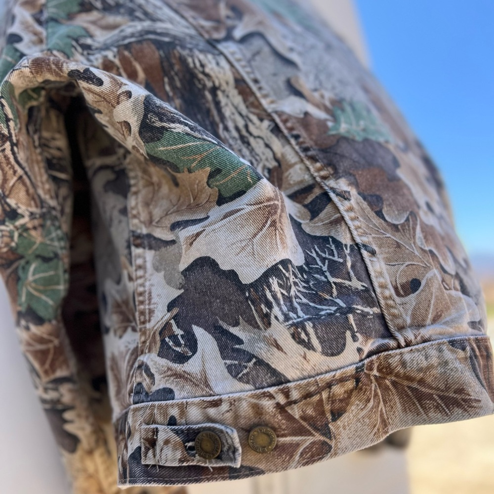Oversized Wrangler Camouflage Jacket
